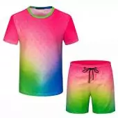 new louis vuitton lv hawaiian t shirt shorts imprime s_abaaa4
